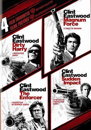 *LIKE NEW* Dirty Harry Collection: 4 Film Favorites (2 DVD, 2010, Canada)