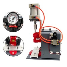 Pneumatic Badge Machine Round Rectangular Heart-shaped Badge NO Mould 110V