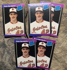 Pete Harnisch Baseball Cards. Baltimore Orioles.