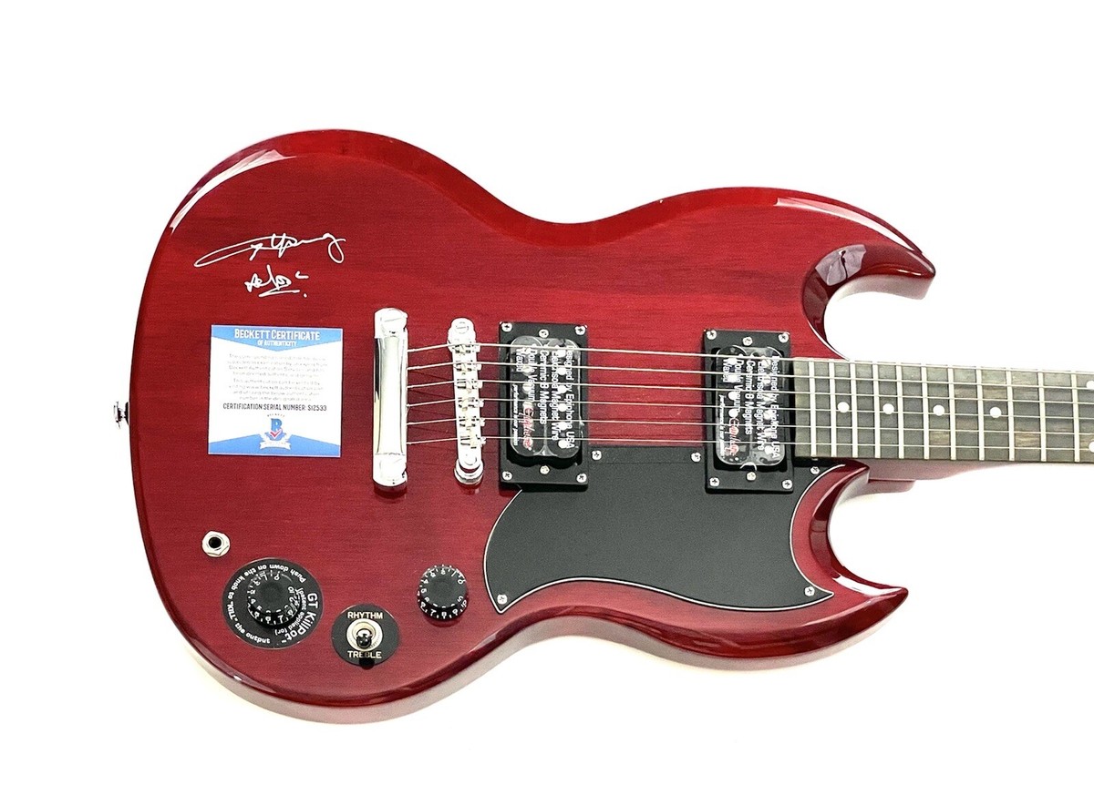 SG【epiphone】　ファジコンのサイン入り SG【epiphone】 ファジコンのサイン入り ギター