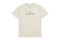 Brixton Alpha Thread T-SHIRT Cream Gr: M Brixton Supply