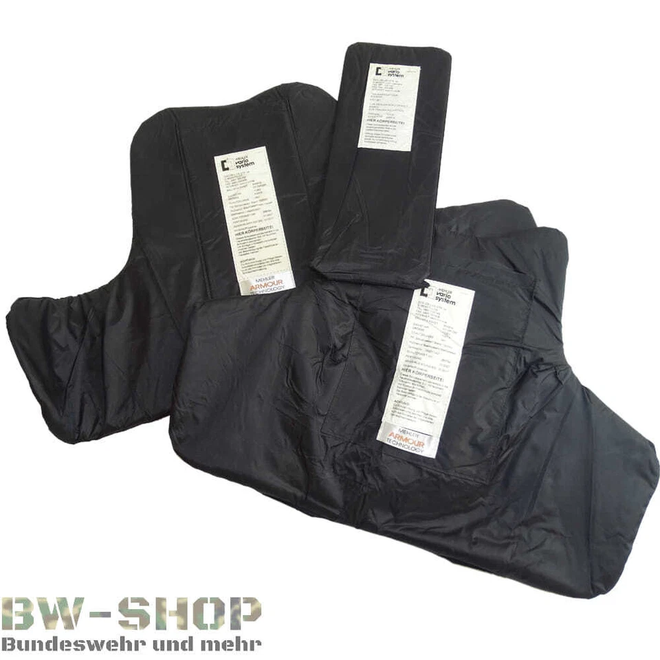 POLIZEI KUGELSICHERE WESTE MEHLER DAMEN SCHUSSWESTE SK1 SCHUTZWESTE BALLISTISCH - Bild 2 von 2