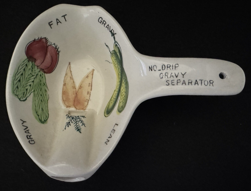 Vintage Mid Century Modern No-Drip Gravy Separator Made In Japan 50's, 60's