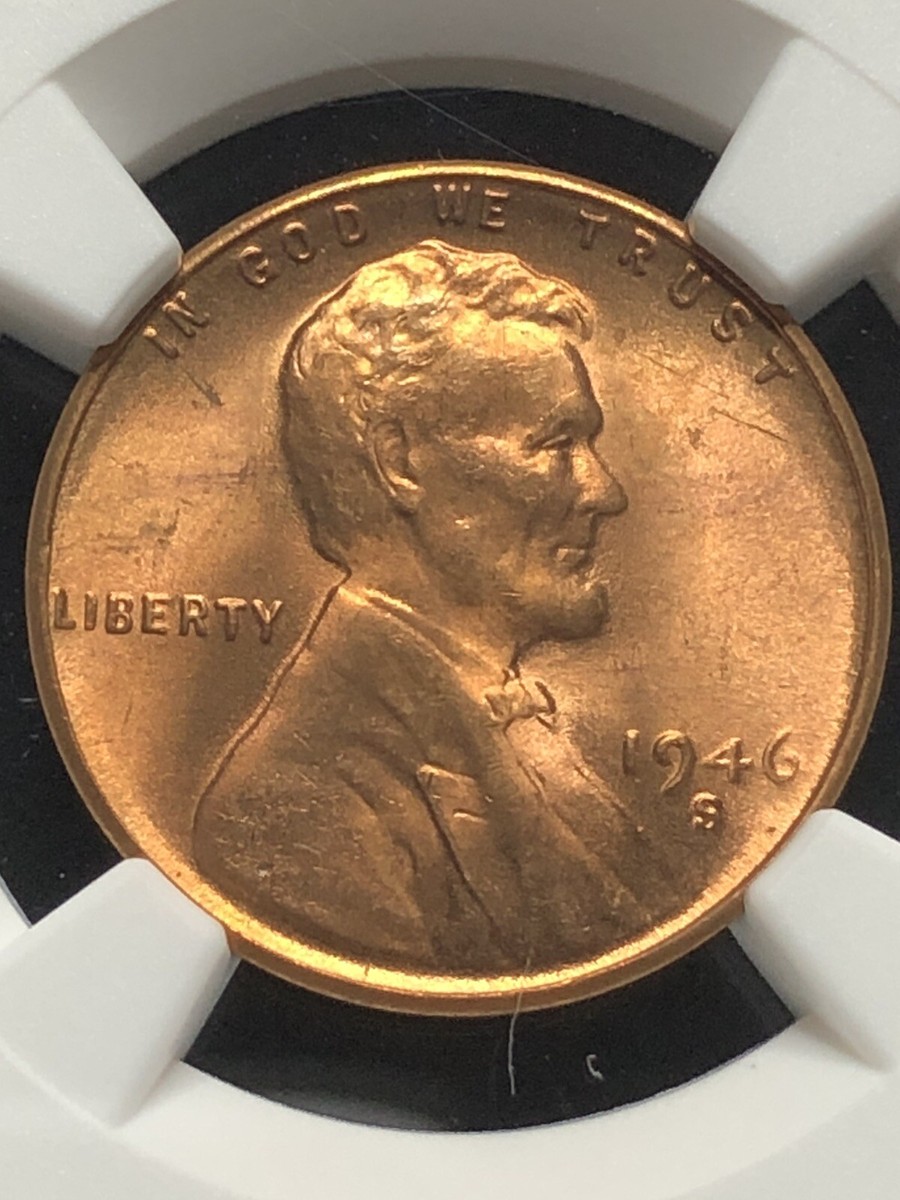 1946-S 1C RD Lincoln Cent for sale online | eBay