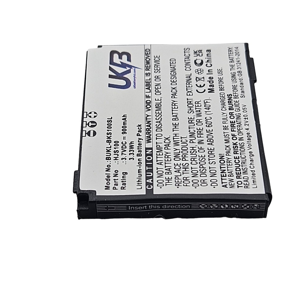 Uniamy HJS100 338937010208 - Batteria di ricambio compatibile con Becker HJS 100, HJS-100, Map Pilot 3,7 V, 900 mAh Uniamy HJS100 338937010208 - Batteria di ricambio compatibile con Becker HJS 100, HJS-100, Map Pilot 3,7 V, 900 mAh
