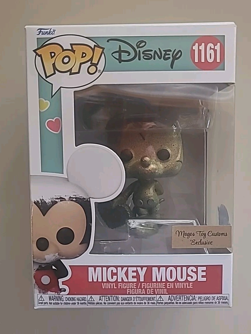 Custom Painted Funko Pop Disney Mickey Mouse DIY Vinyl Figure #1161