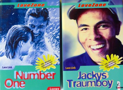 LoveZone-Bücher - Lara Link - Jackys Traumboy + Number One