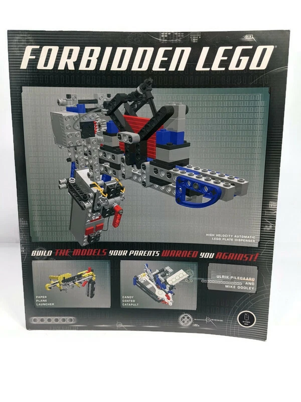 Forbidden Lego Book Build the Models Your Parents Warned You About