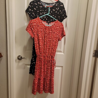 Banana Republic Womens Dress Floral Petite Size XS Pre-owned