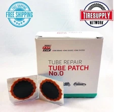 No.0 Rema Tip Top Tube Patch Repair (1 1/4", 32mm) Round (100 per Box) Auto Moto