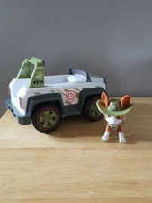 Tracker Paw Patrol Jungle Cruiser Tracker's Vehicle & Figure Spinmaster HTF