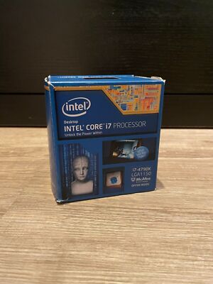 Intel Core i7-4790K 4x4.0GHz 8mb Quad-Core LGA1150 CPU Prozessor NEW IN BOX