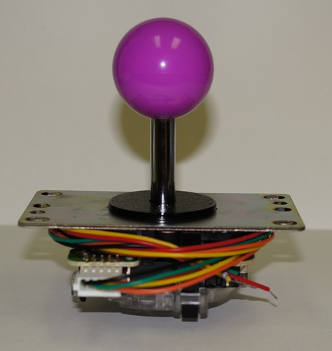 8 Stück Sanwa Original Tasten Violett und Joystick OBSF-30 Videospiel Arcade Teile - Bild 8 von 8
