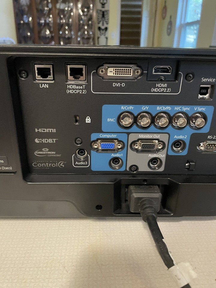 Epson Pro L1505UH WUXGA 3LCD Laser Projector H910A NO LENS PARTS/NOT