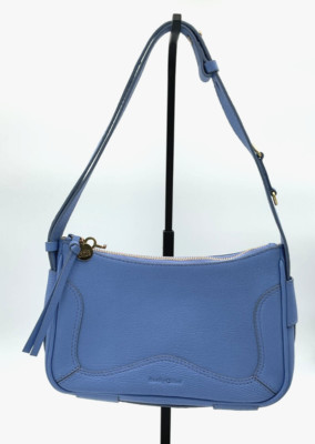 See by Chloe Hana Mini Persian Blue Leather Hobo Shoulder Bag NWOT