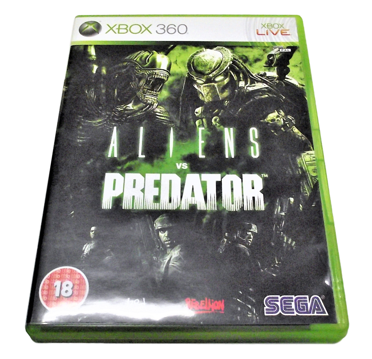 Alien Vs Predator Xbox 360 Game 