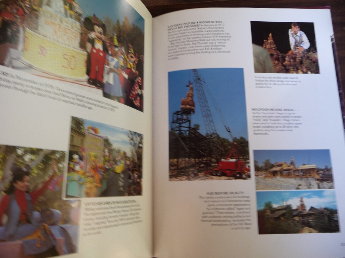 Vintage 1979 Hardback Disneyland The First Quarter Century