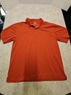 Champions Tour Men's Orange Golf Polo Size XL