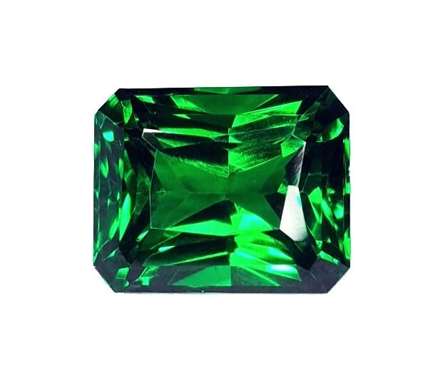 Natural Tsavorite Green Garnet Certified 17 19 Ct Transparent