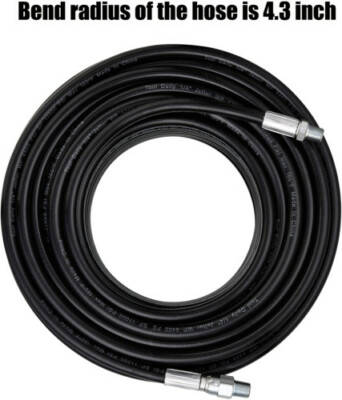 #ad Tool Daily  Pressure Washer 100 FT Hose 1 4 Inch NPT $65.00