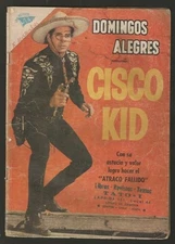 Domingos Alegres #306 Cisco Kid Comic Spanish Mexican Novaro 1960