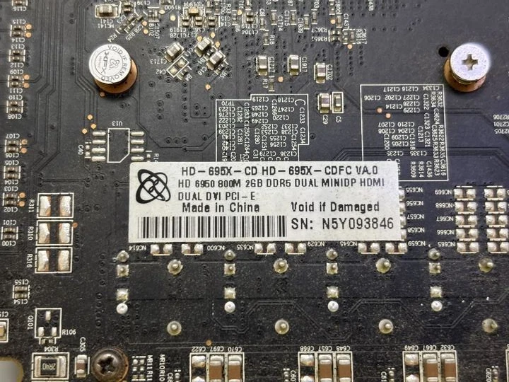 XFX Radeon HD 6950 2G DDR5 Graphics Card N5Y093846 - Image 4 of 4