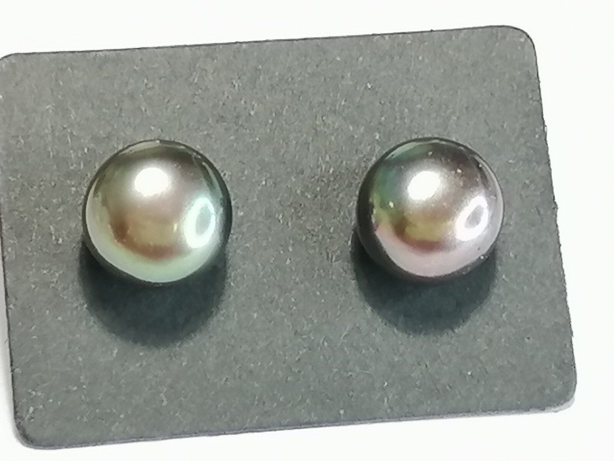 925 Sterling Genuine HONORA Cultured Freshwater Pearl Earrings Baroque Stud  205