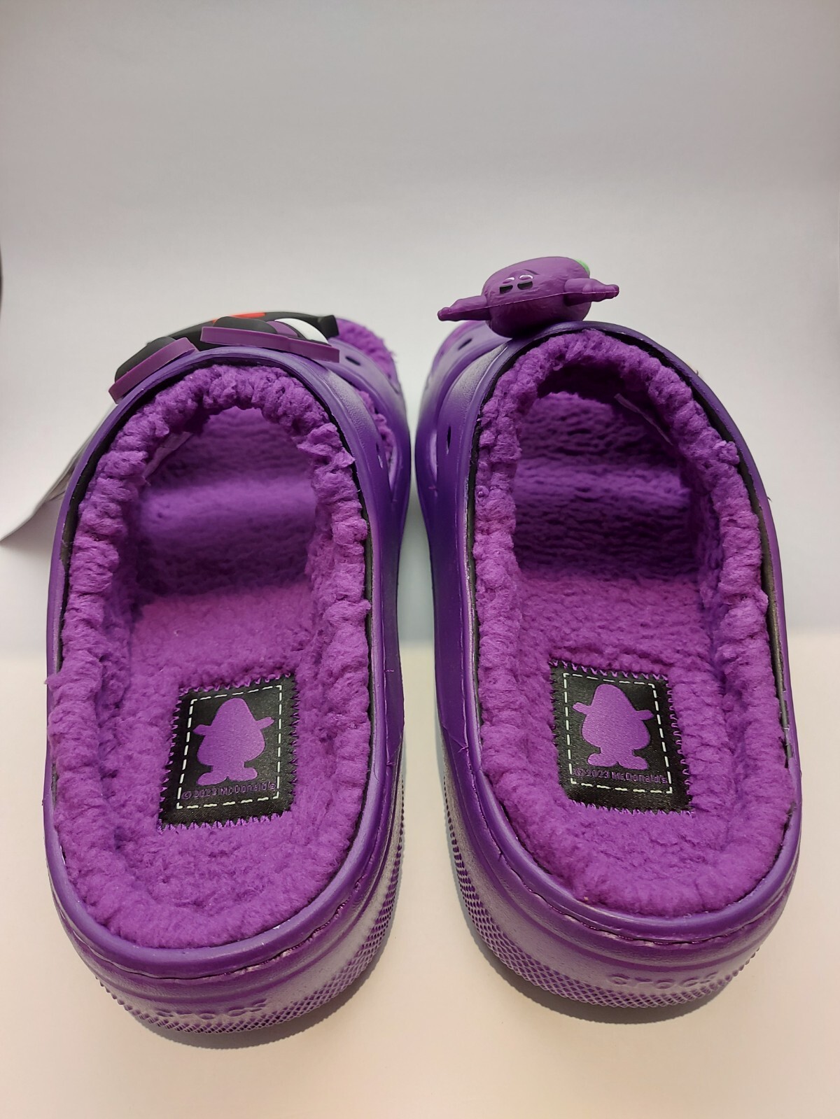 Crocs x McDonald's Grimace Cozzzy Sandal New Authentic image 3