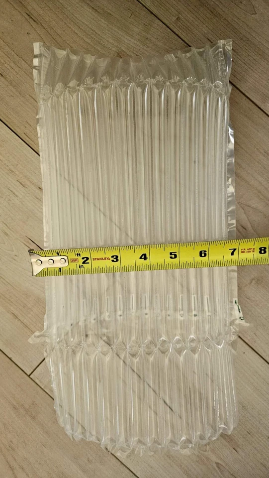 25*Inflatable Air Packaging Protective Bubble Bag Cushioning Wrap for 7 Inch Pad - Image 2 of 4