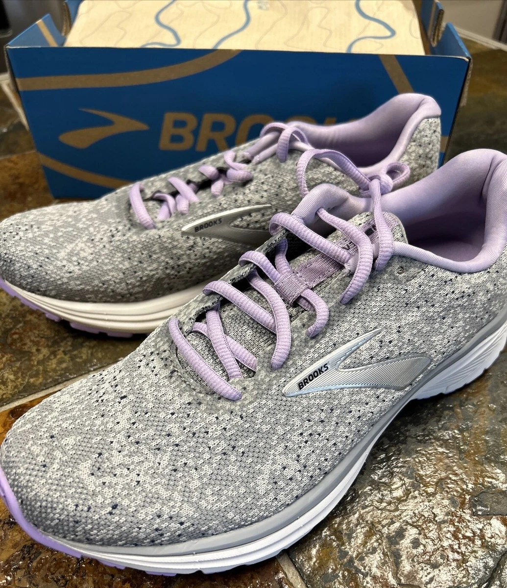 Brooks Women s Running Anthem 2 Grey Purple Navy 10 M US eBay