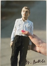 Stephan Balkenhol signiert A5 Einladung signed autograph Signatur Autogramm