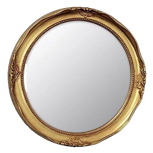 Resin Frame Living Room Round Home Décor Mirrors