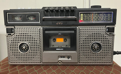 JVC RC-717L Ghettoblaster Vintage - Radio Cassette Stéréo Hi-Fi Avec Prise Casque