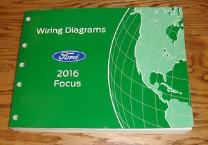 Original 2016 Ford Focus Wiring Diagrams Manual 16 | eBay