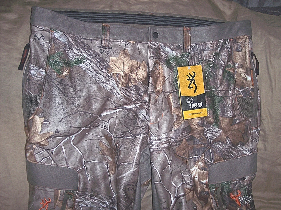 3X Camo Pants Browning Hunting Pants Realtree Camo Advanced Scent Control $180 - Image 2 of 4