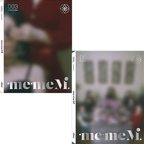 PURPLE KISS MEMEM 3rd Mini Album CD+POSTER+Photo Book+Fold Poster+4 Card SEALED - Picture 1 of 26