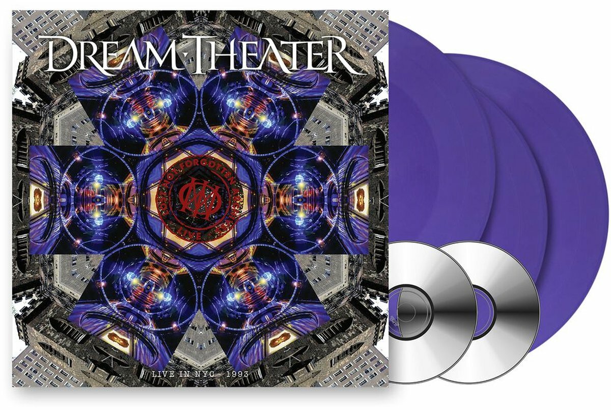 Dream Theater Lost Not Forgotten Archives Live In NYC 1993 3 Colored LPs + 2 CDs