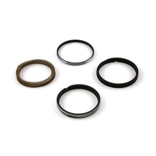 4.020" Bore - 1.5 - 1.5 - 3mm Plasma Moly Piston Ring Set - Zero Gap