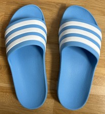Adidas - Badeschuhe Adilette Aqua, hellblau, ...