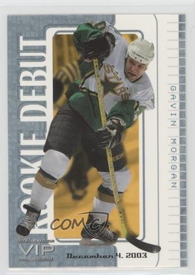 2003-04 ITG VIP Rookie Debut /53 Gavin Morgan #75 RC 1k9