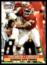 1991 Pro Set Chris Martin #534