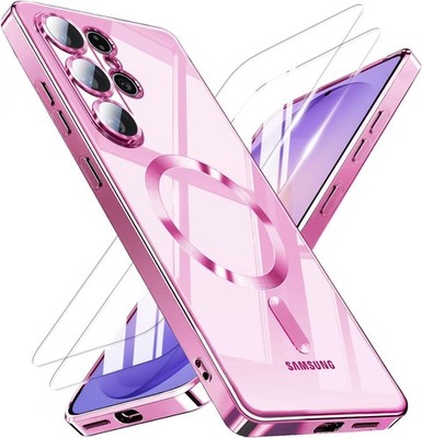 Magnetic for Samsung Galaxy S26 Ultra Case with 2X Screen Protector & Full Camer
