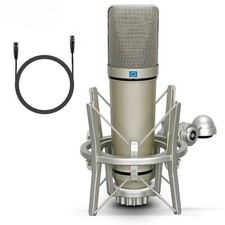 Condenser Microphone Professional Cardioid Studio Mic for Recording Podcasting