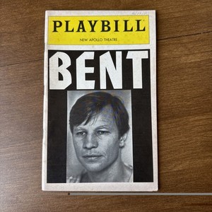 VINTAGE PLAYBILL BENT STARRING MICHAEL YORK NEW APOLLO THEATRE JUNE 10, 1980