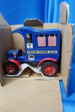 Ertl 1905 Mail Delivery Truck Bank U S Mail Collector Series Issue Blue Die Cast