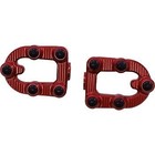 ARLEN NESS 07 946 Red Anodized MX Driver Footpegs without Adapters