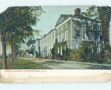 Divided-Back BUILDINGS AT UNION COLLEGE Schenectady New York NY 60k cards L9602