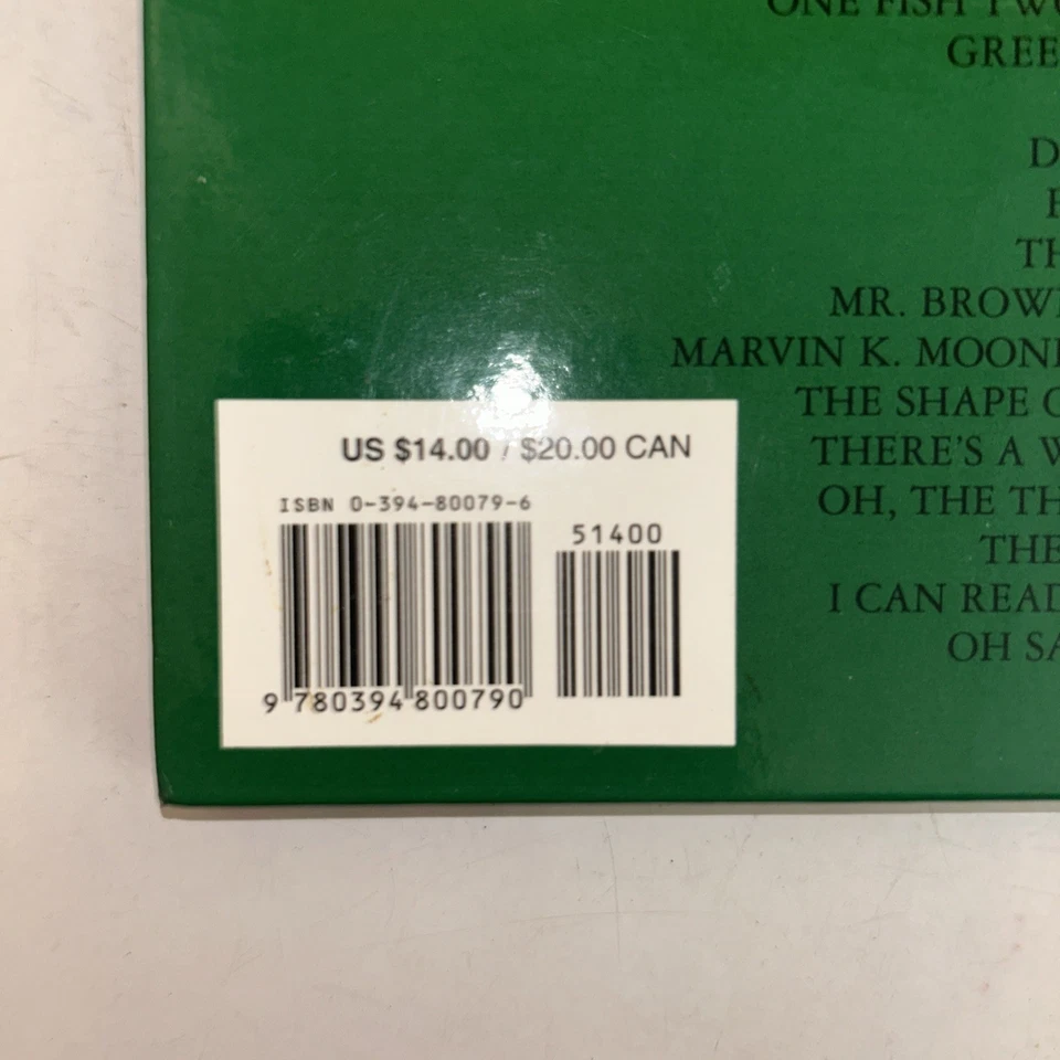 Dr. Seuss How the Grinch Stole Christmas! Large Hardcover Book 1985 Foto 3 de 4