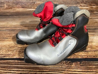 SALOMON Cross Country Ski Boots Size EU38 2/3 US6 SNS profil 2011
