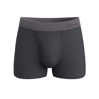 Shinesty ''Slate Expectations'' Grey Tonal Ball Hammock  Pouch Trunks Underwear